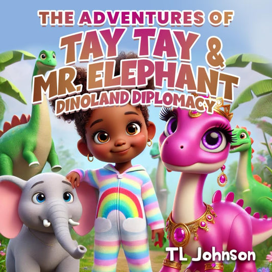The Adventures of Tay Tay & Mr. Elephant: Dinoland Diplomacy: 2 cover image