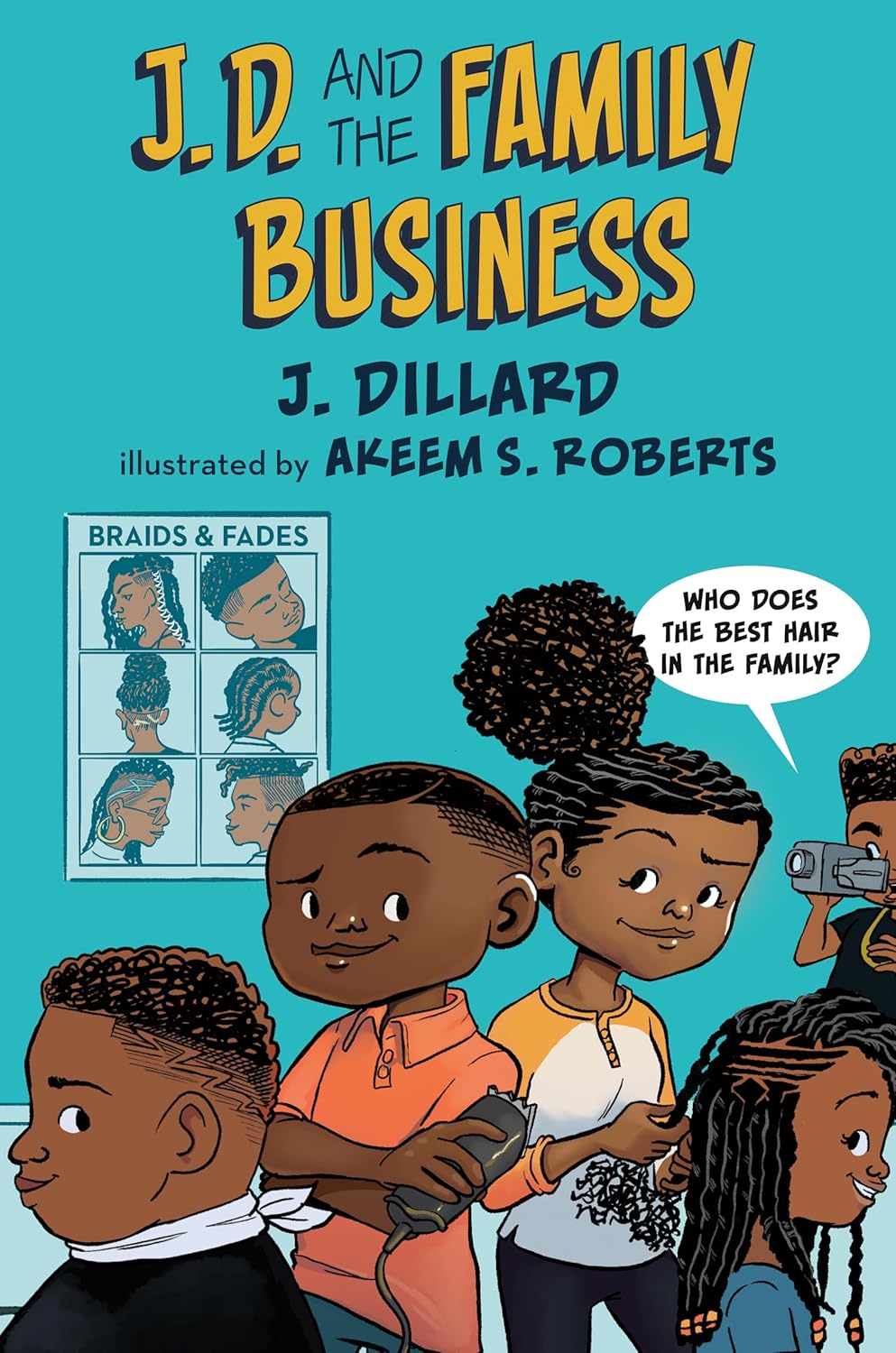 J.D. and the Family Business (J.D. the Kid Barber)
