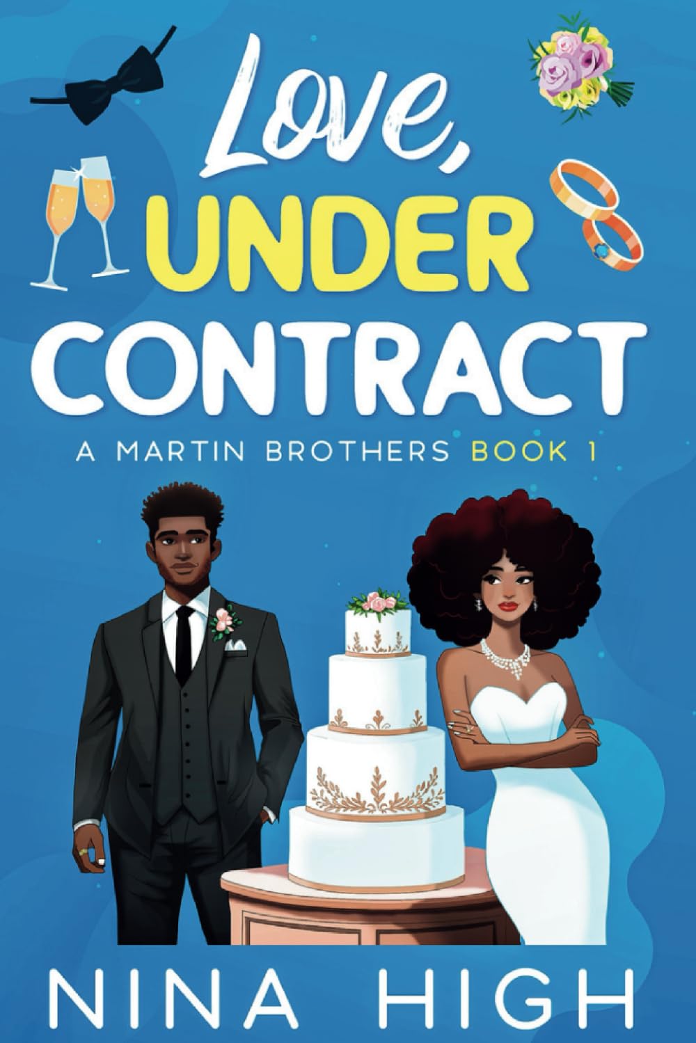 Love Under Contract: A Fake Relationship Romance (Martin Brothers)